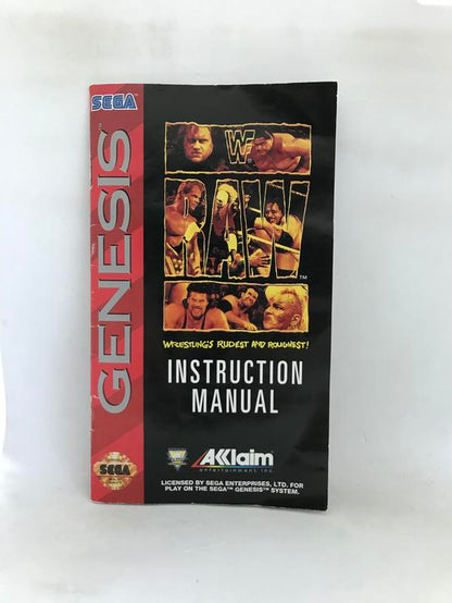 WWF RAW (COMPLETE IN BOX) (usagé)