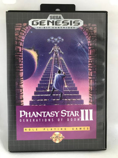 PHANTASY STAR III GENERATIONS OF DOOM (WITH BOX) (usagé)