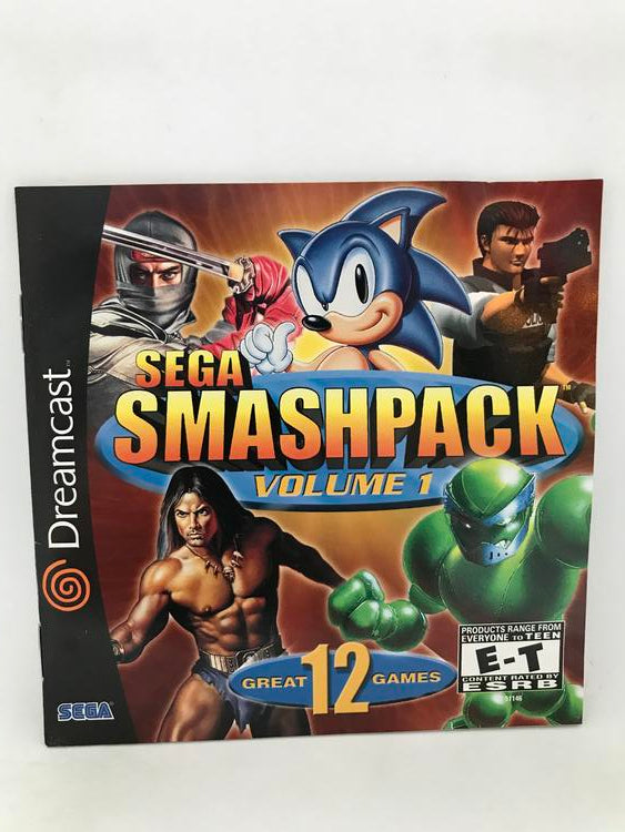 SEGA SMASH PACK VOLUME 1 (COMPLETE IN BOX) (usagé)