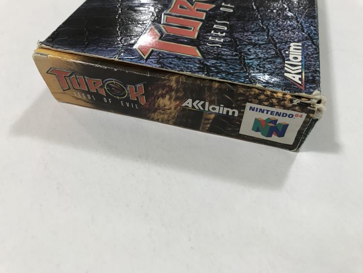 TUROK 2 SEEDS OF EVIL BLACK CARTRIDGE (COMPLETE IN BOX)