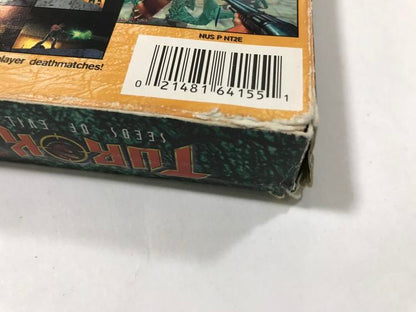 TUROK 2 SEEDS OF EVIL BLACK CARTRIDGE (COMPLETE IN BOX)