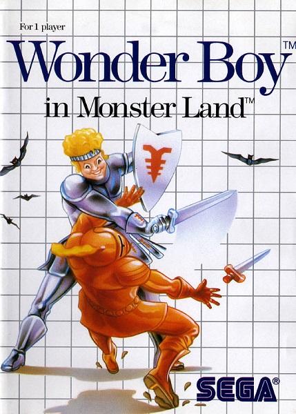 WONDER BOY IN MONSTER LAND (WITH BOX)
