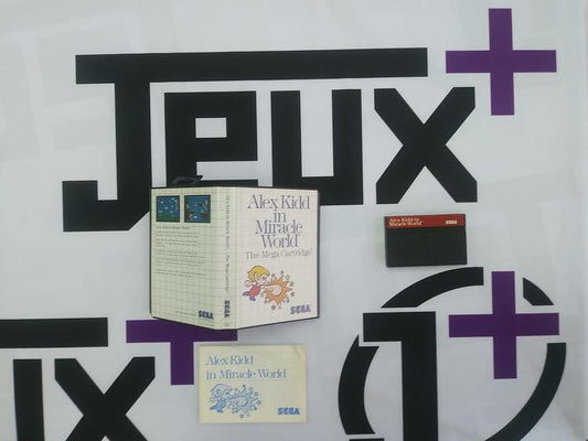 ALEX KIDD IN MIRACLE WORLD (COMPLETE IN BOX)