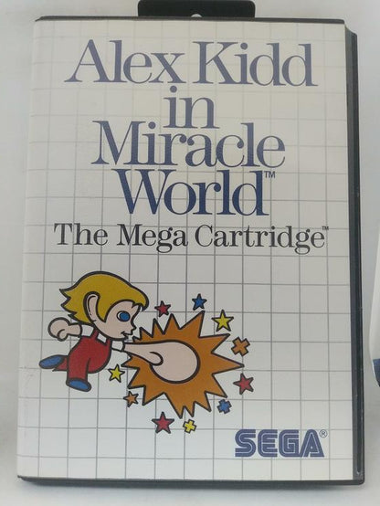 ALEX KIDD IN MIRACLE WORLD (COMPLETE IN BOX)