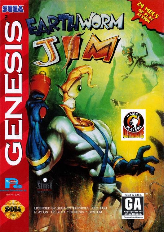 EARTHWORM JIM (WITH BOX)