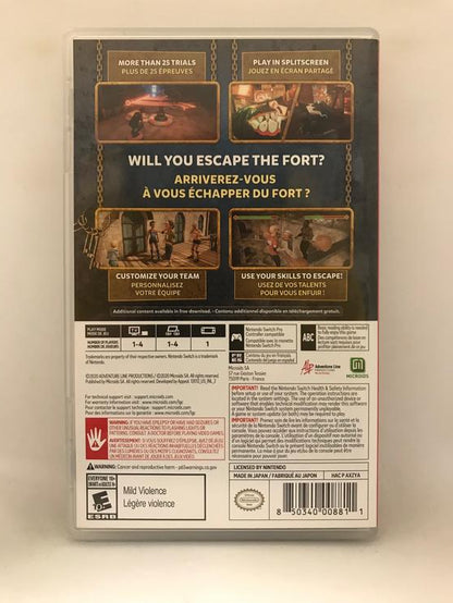ESCAPE GAME FORT BOYARD (usagé)