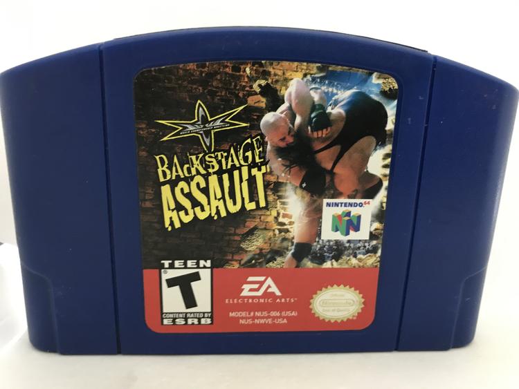 WCW BACKSTAGE ASSAULT