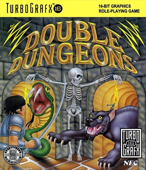 TURBOGRAFX-16 DOUBLE DUNGEONS