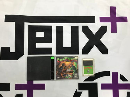 TURBOGRAFX-16 SPLATTERHOUSE (GAME AND MANUAL) (usagé)