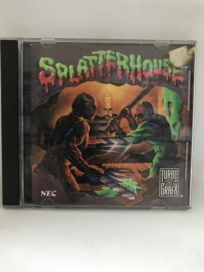 TURBOGRAFX-16 SPLATTERHOUSE (GAME AND MANUAL) (usagé)