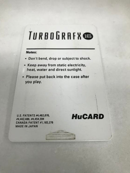 TURBOGRAFX-16 SPLATTERHOUSE (GAME AND MANUAL) (usagé)