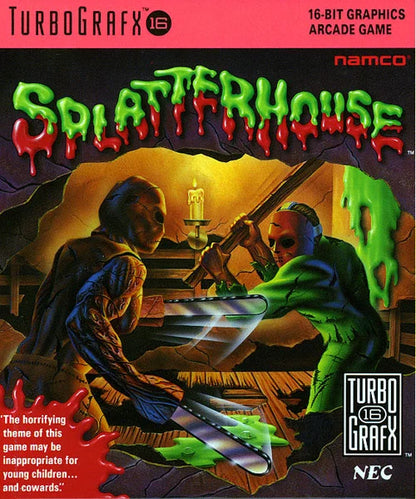 TURBOGRAFX-16 SPLATTERHOUSE