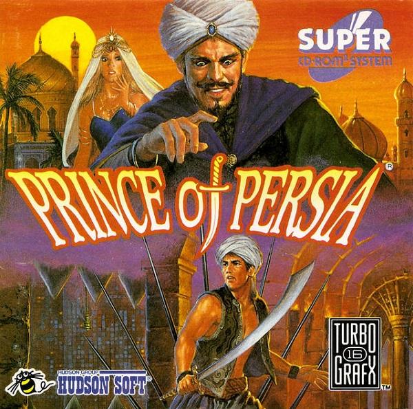 TURBOGRAFX-16 PRINCE OF PERSIA (COMPLETE IN BOX)