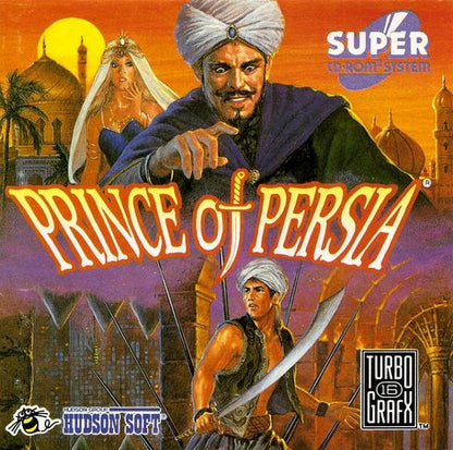 TURBOGRAFX-16 PRINCE OF PERSIA (COMPLETE IN BOX)