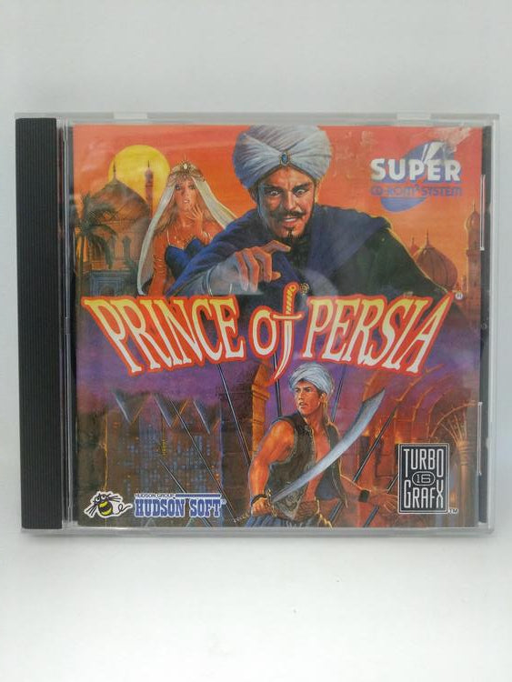 TURBOGRAFX-16 PRINCE OF PERSIA (COMPLETE IN BOX)
