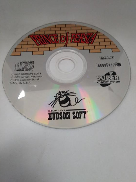 TURBOGRAFX-16 PRINCE OF PERSIA (COMPLETE IN BOX)