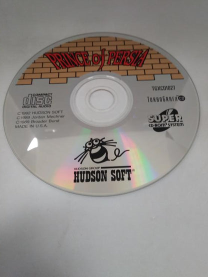 TURBOGRAFX-16 PRINCE OF PERSIA (COMPLETE IN BOX)