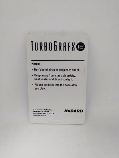 TURBOGRAFX-16 BLOODY WOLF (COMPLETE IN BOX)