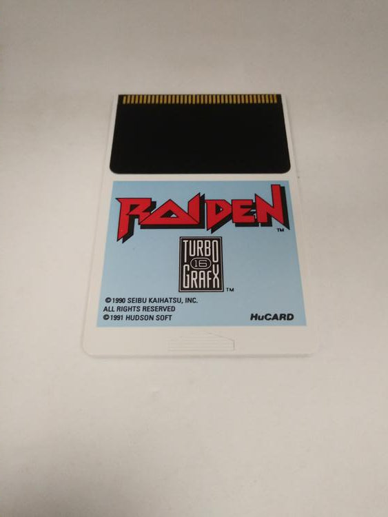 TURBOGRAFX-16 RAIDEN (COMPLETE IN BOX)