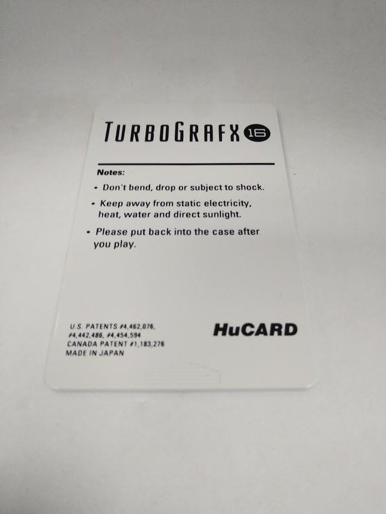 TURBOGRAFX-16 RAIDEN (COMPLETE IN BOX) (usagé)