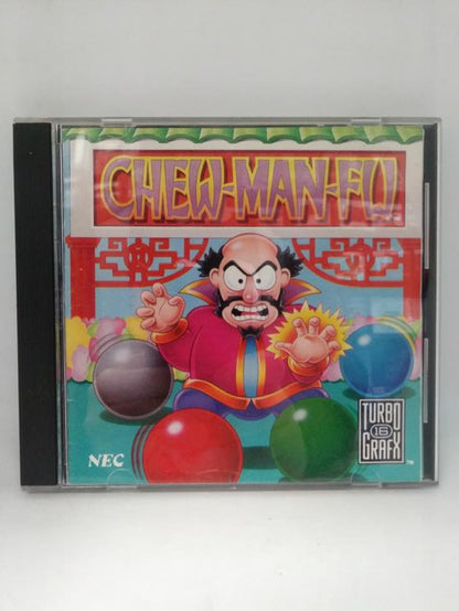 TURBOGRAFX-16 CHEW MAN FU (COMPLETE IN BOX)