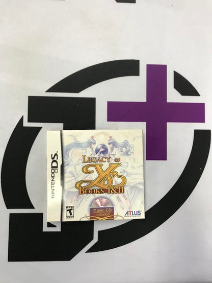 LEGACY OF YS BOOKS I & II SOUNDTRACK BUNDLE (BRAND NEW / SEALED)