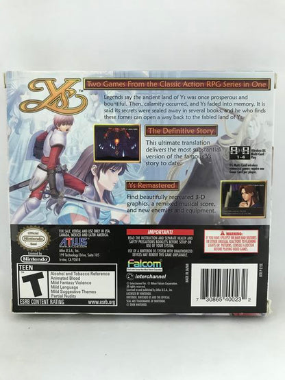 LEGACY OF YS BOOKS I & II SOUNDTRACK BUNDLE (BRAND NEW / SEALED) (usagé)
