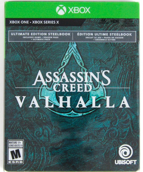 ASSASSIN'S CREED VALHALLA STEELBOOK EDITION