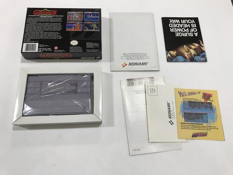 SUPER CASTLEVANIA IV (COMPLETE IN BOX) (usagé)