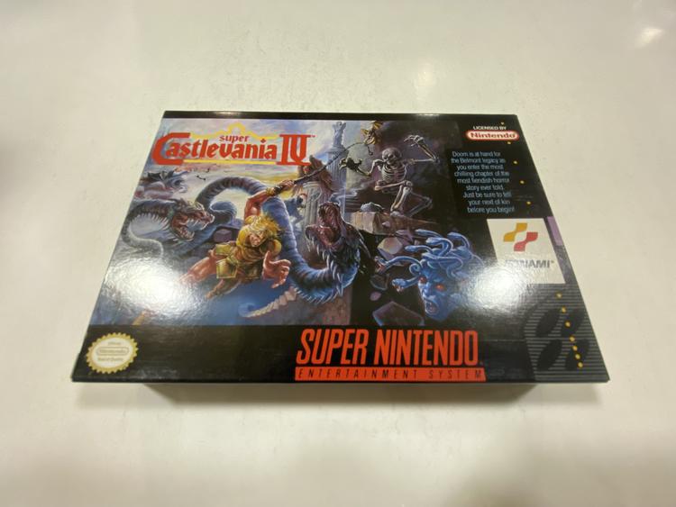 SUPER CASTLEVANIA IV (COMPLETE IN BOX)