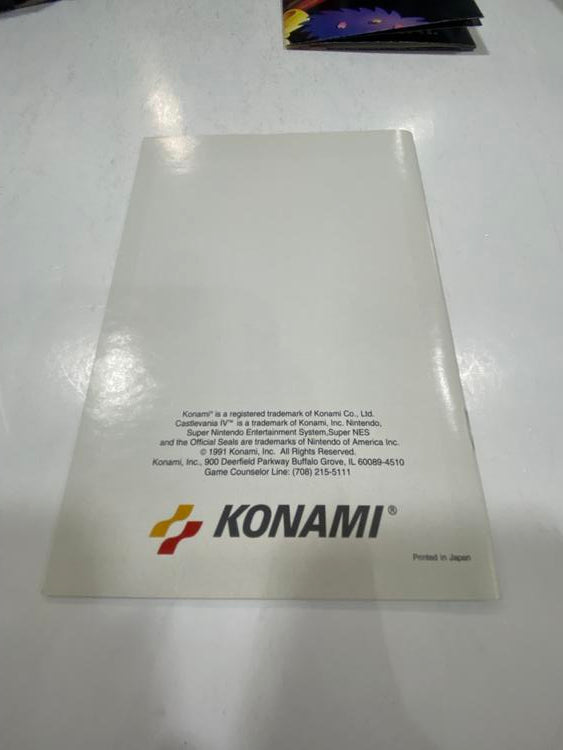 SUPER CASTLEVANIA IV (COMPLETE IN BOX) (usagé)