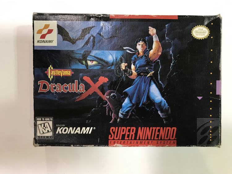 CASTLEVANIA DRACULA X / FAKE LABEL (COMPLETE IN BOX)