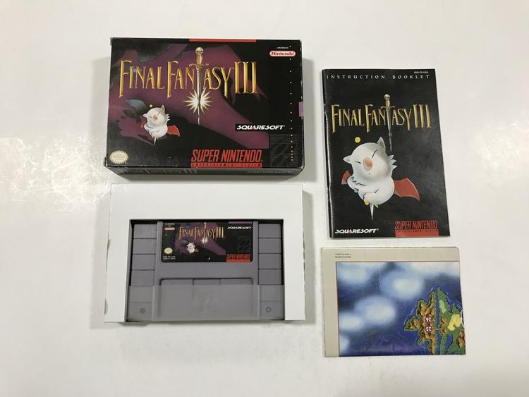 FINAL FANTASY III (COMPLETE IN BOX) (usagé)