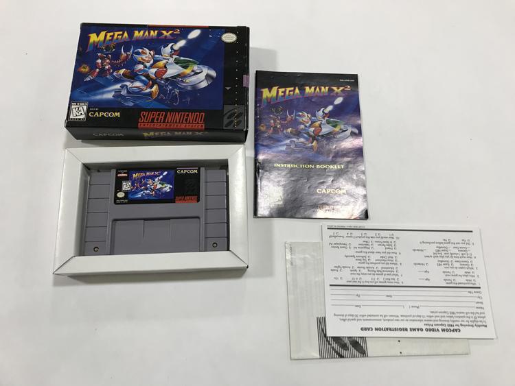 MEGA MAN X2 (COMPLETE IN BOX)