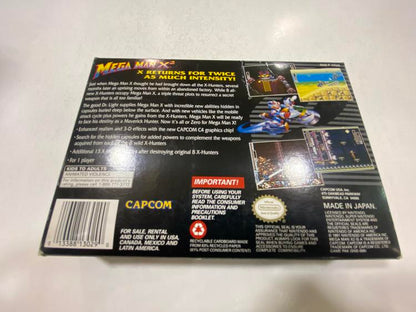 MEGA MAN X2 (COMPLETE IN BOX) (usagé)