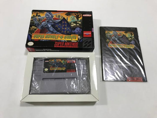 SUPER GHOULS 'N GHOSTS (COMPLETE IN BOX)