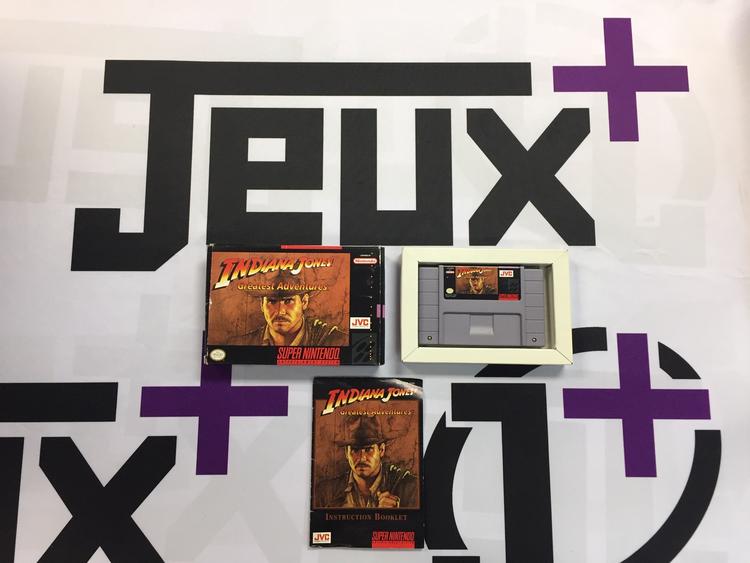 INDIANA JONES' GREATEST ADVENTURES (COMPLETE IN BOX) (usagé)