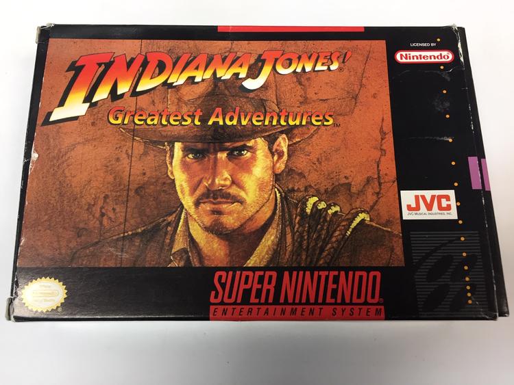 INDIANA JONES' GREATEST ADVENTURES (COMPLETE IN BOX) (usagé)