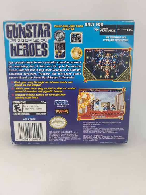 GUNSTAR SUPER HEROES (COMPLETE IN BOX) (usagé)