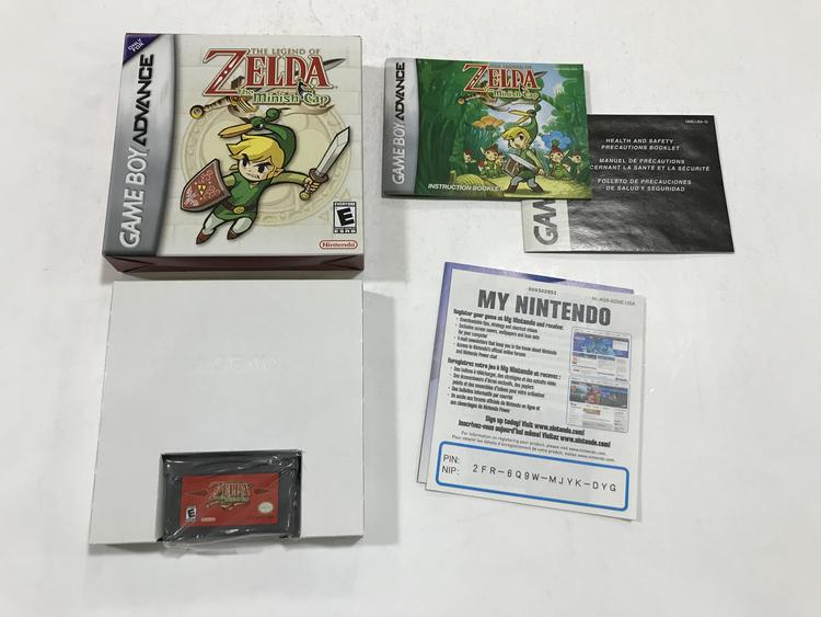THE LEGEND OF ZELDA THE MINISH CAP (COMPLETE IN BOX) (usagé)