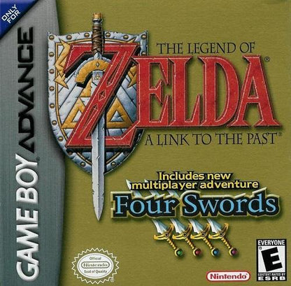 THE LEGEND OF ZELDA A LINK TO THE PAST AND FOUR SWORDS (COMPLETE IN BOX)