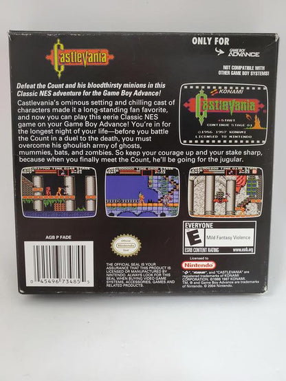 CASTLEVANIA CLASSIC NES SERIES (COMPLETE IN BOX)
