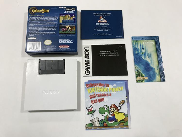 GOLDEN SUN THE LOST AGE (COMPLETE IN BOX)