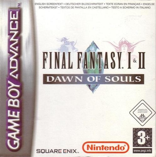 FINAL FANTASY I & II DAWN OF SOULS (WITH MANUAL)