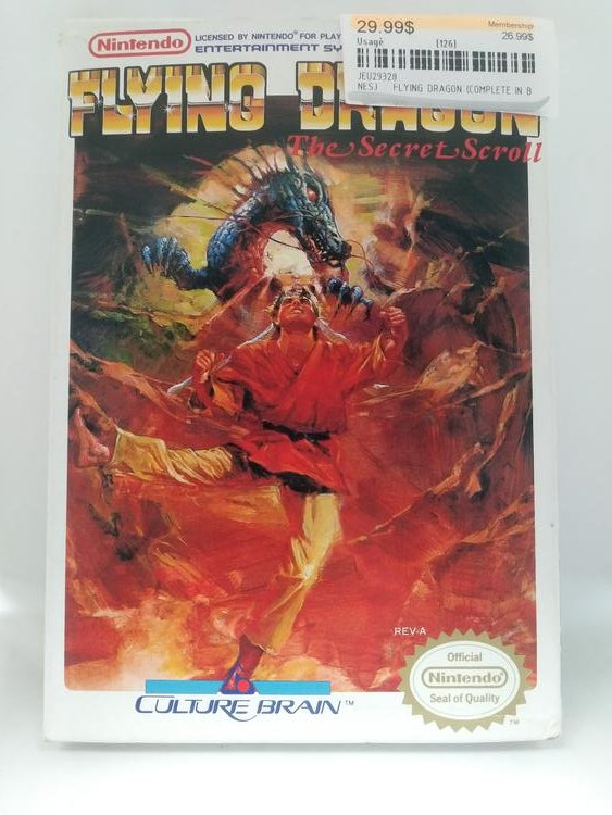 FLYING DRAGON (COMPLETE IN BOX) (usagé)