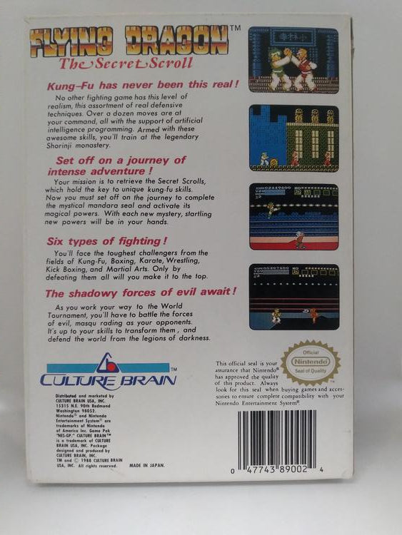 FLYING DRAGON (COMPLETE IN BOX) (usagé)