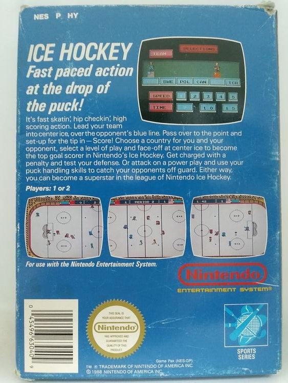 ICE HOCKEY (COMPLETE IN BOX) (usagé)