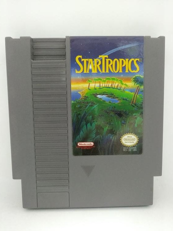 STAR TROPICS WITH LETTER (COMPLETE IN BOX)