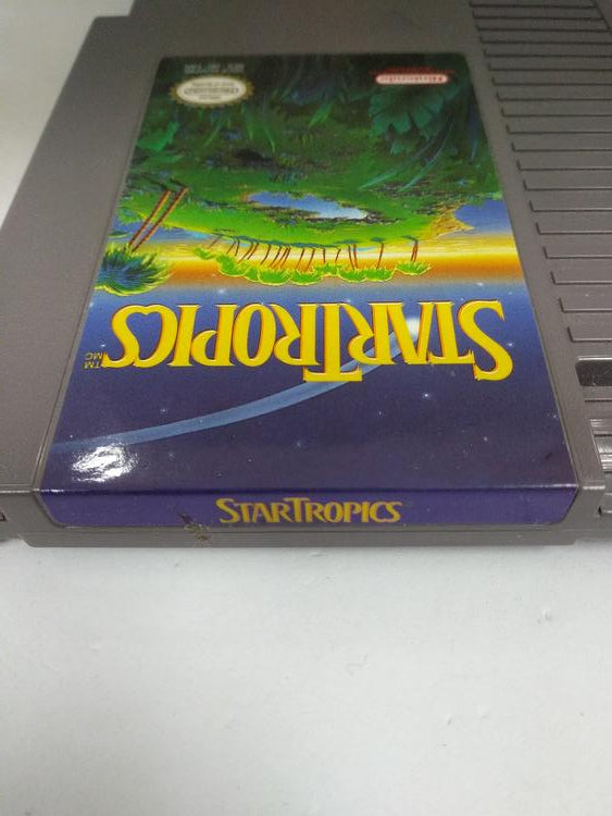 STAR TROPICS WITH LETTER (COMPLETE IN BOX) (usagé)
