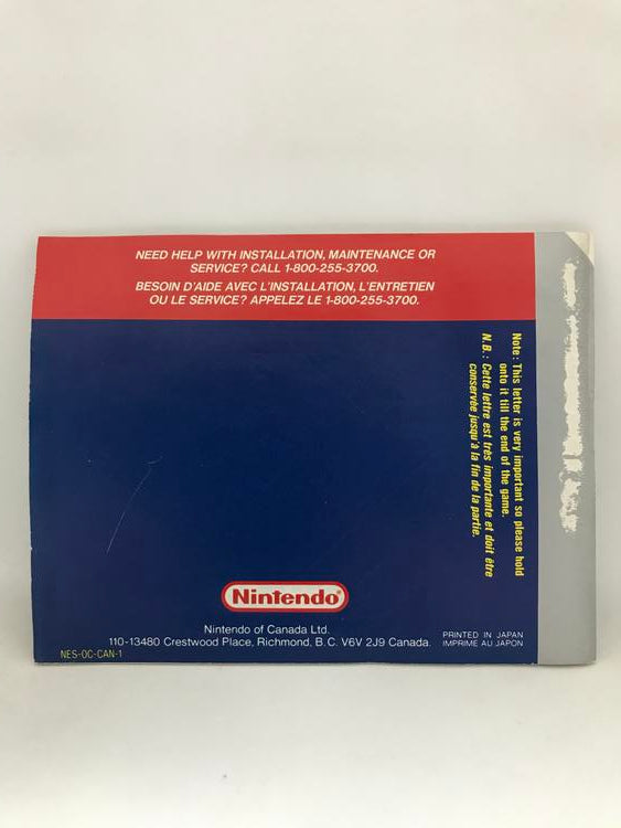 STAR TROPICS WITH LETTER (COMPLETE IN BOX)